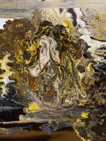 Максим Моргунов — тучи над пустыней, 2018 (холст, акрил) фрагмент