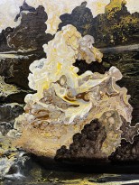 Максим Моргунов — тучи над пустыней, 2018 (холст, акрил) фрагмент 2