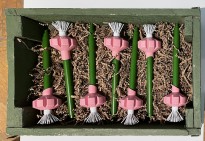 Константин Решетников — Garlic, 2019 (сталь, токарная обработка, сварка, порошковое окрашивание, лак)