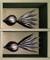 Константин Решетников — Raddish, 2018 (сталь, лак, покрытие, токарно-фрезерная обработка, сварка) фрагмент