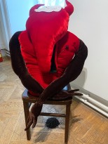 Лиза Бобкова — Хищники, 2019 (бархат, хлопок, синтетика, кружева) III