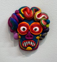 Максим Свищёв — Из серии 'Головы', 2019 (цветная полимерная глина) VII