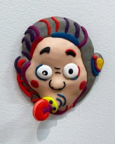 Максим Свищёв — Из серии 'Головы', 2019 (цветная полимерная глина) VIII