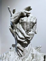 Петр Дьяков — Нура, 2018 (акриловый композит, наполнитель, пигмент) фрагмент