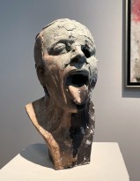 Петр Дьяков — Слепой, 2018 (акриловый компонент, наполнитель, пигмент)