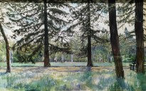 А. Н. Бенуа - Ораниенбаум, 1901 (бумага на картоне, акварель)