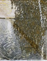 А. Ф. Гауш - Береза (бумага, смешанная техника)