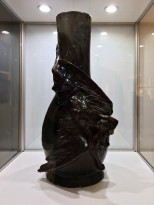 В. А. Серов - Ваза 'Летящий Демон', начало 1900-х гг., Абрамцево (майолика, глазури, эмали)