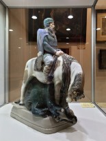 В. В. Кузнецов - Илья Муромец, попирающий змия, 1914 (ИФЗ) ракурс