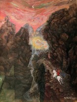 В. Д. Милиоти - Мифологический сюжет, 1929 (картон, масло)