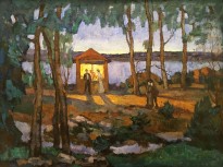 В. П. Белкин - Белая ночь, 1905 (холст, масло)