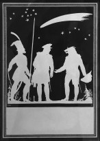 Г. И. Нарбут - Волк на псарне, Бумага, гуашь Частное собрание, Санкт-Петербург