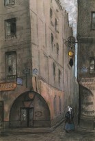 Г. К. Лукомский - Рю Мадам. Париж, 1920-е (картон, пастель)