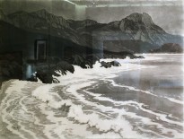 И. Я. Билибин - Скалы, 1936 (бумага, смешанная техника)