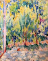 М. Ф. Ларионов - Весенний пейзаж, нач. XX в. (холст, масло)