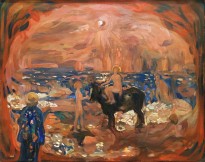 Н. Д. Милиоти - Похищение Европы, начало 1910-х (холст, масло)