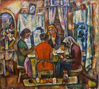 Герман Егошин - Полхов Майдан, 1974 (холст, масло)