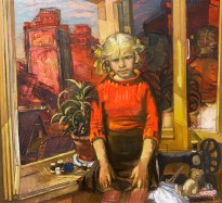 Лариса Давыдова - Дочь рабочего, 2007 (холст, масло)