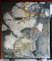 Водяная мельница. Леопард, атакующий оленя. Юго-западный зал