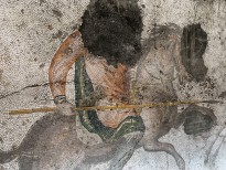 Конный егерь в восточной одежде охотится на газелей (ahfuvtyn)