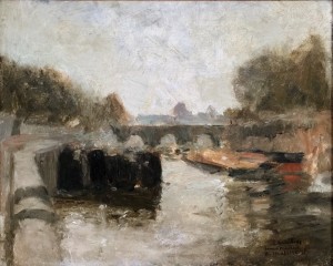Анри Матисс - Мост, 1895 (холст, масло)