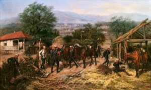 Павел Ковалевский - Утро в деревне Брестовец, 1881 (холст, масло)