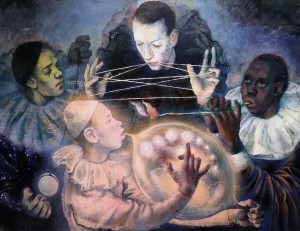 Павел Челищев - Концерт, 1933 (холст, масло)