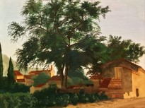 Василий Шухаев - Пейзаж. Франция, 1927 (холст, масло)