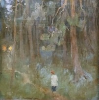 Виктор Борисов-Мусатов - Иллюстрация к русской сказке (Иванушка-дурачок), 1903 (холст, масло)