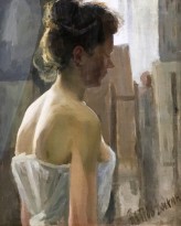 Кузьма Петров-Водкин - Натура в мастерской, 1902 (холст, масло)