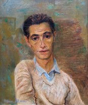 Натан Альтман - Автопортрет, 1932 (доска, масло)