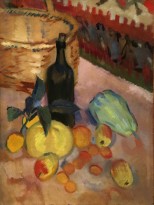 Николай Тырса - Сухумский натюрморт, 1936 (картон, масло)