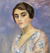 Роберт Фальк - Габи, 1932 (бумага, гуашь)