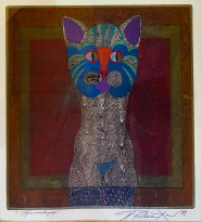 Петр Рейхет — Примавера, 1989 (бумага, ручная печать, роспись)