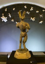 Петр Рейхет — Заяц I, 1999 (тонированный гипс) крупно