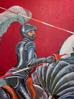 Петр Рейхет — Смерть поэта (дуэль Пушкина с Дантесом), 2009 (холст, масло) фрагмент