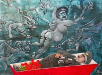 Петр Рейхет — Хороший гаишник, 2009 (холст, акрил)