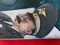 Петр Рейхет — Хороший гаишник, 2009 (холст, акрил) фрагмент