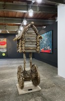 Петр Рейхет — Избушка на курьих ножках, 2012 (борщевик)