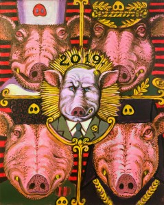 М. Гавричков - Главсвин в четырех клеймах, 2019