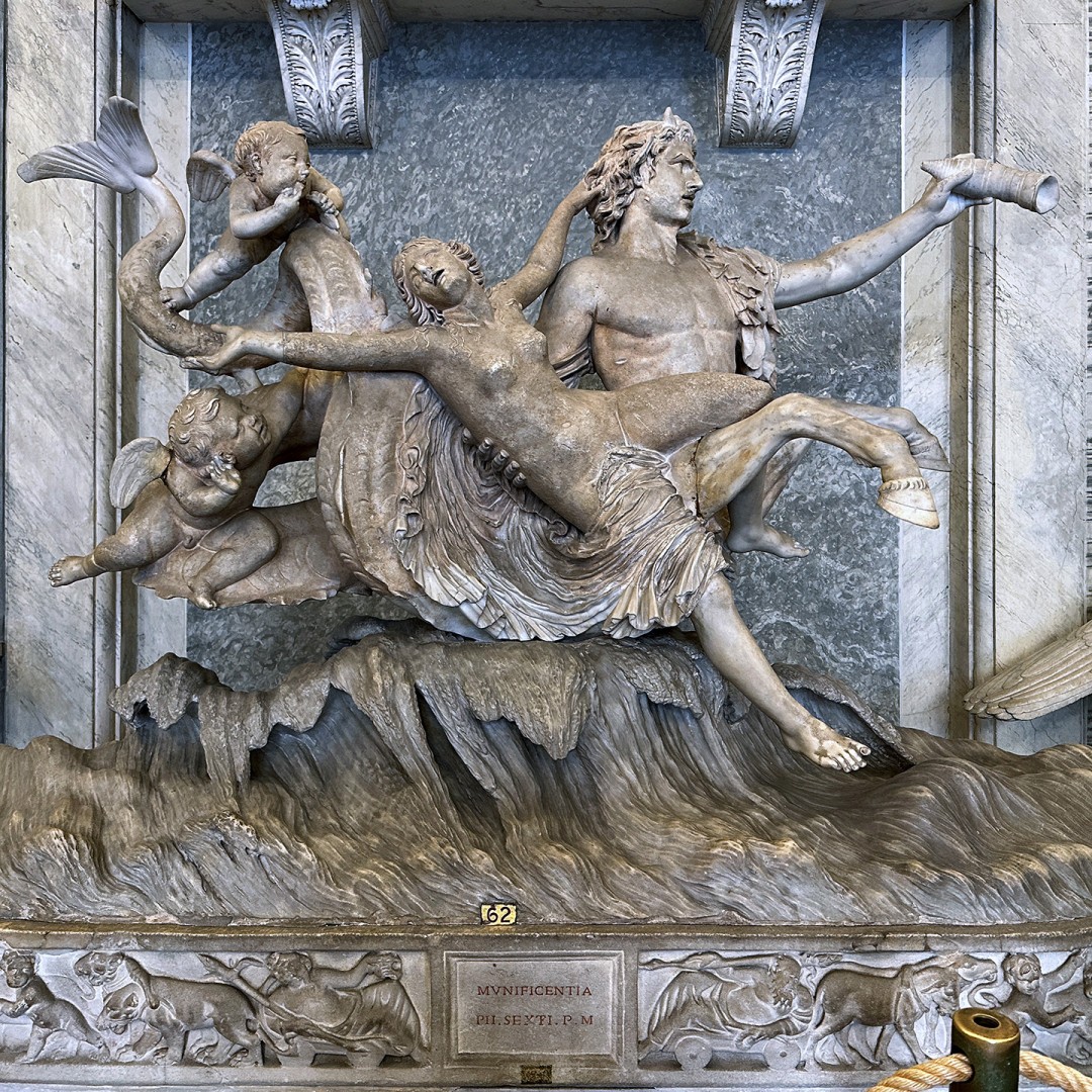 Группа с нереидой, двумя амурами и морским кентавром