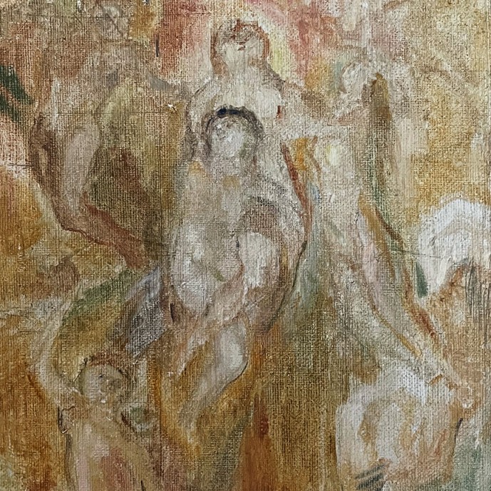 Сергей Романович — В духе Чекрыгина, 1920-е (холст, масло)