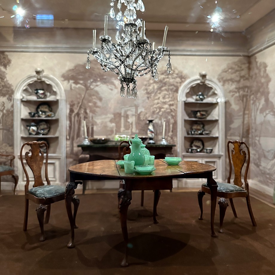 Английская обеденная комната. Начало XVIII в. (фрагмент).