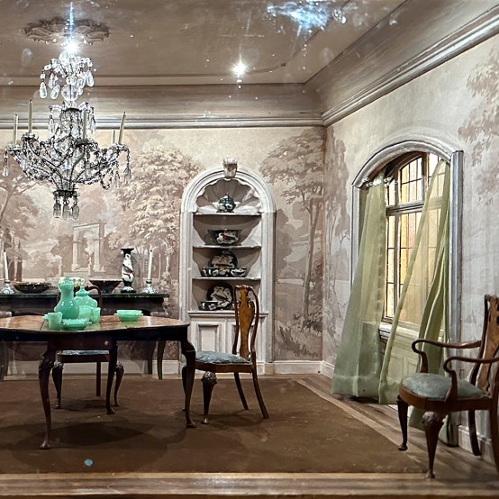 Английская обеденная комната. Начало XVIII в.