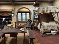 Деревенская французская гостиная. XIX в (фрагмент).