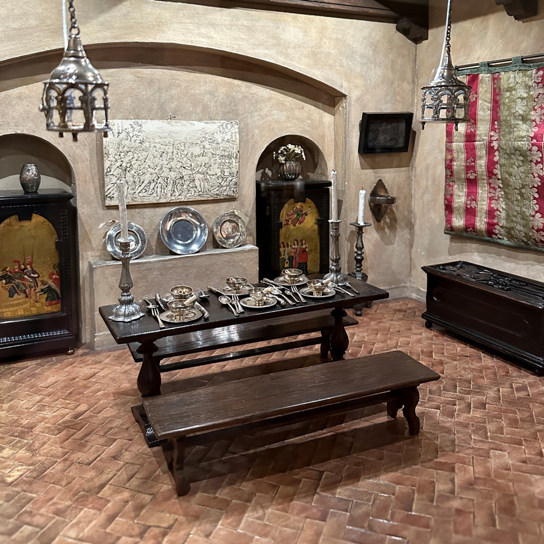 Испанская гостиная. XVIII в. (фрагмент).