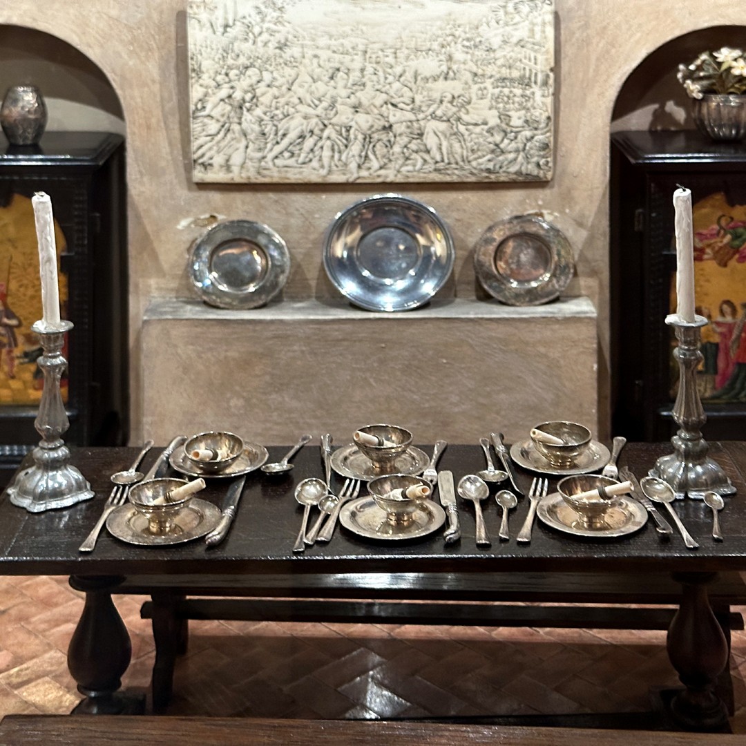 Испанская гостиная. XVIII в. (фрагмент).