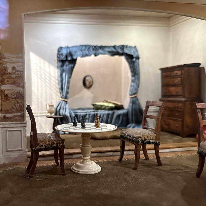 Раннеамериканская гостиная. Начало XIX в. (фрагмент).