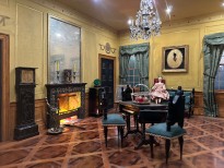 Французкая гостиная. XIX в. (фрагмент).