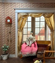 Гостиная в стиле немецкого бидермейера. Первая половина XIX в. (фрагмент).